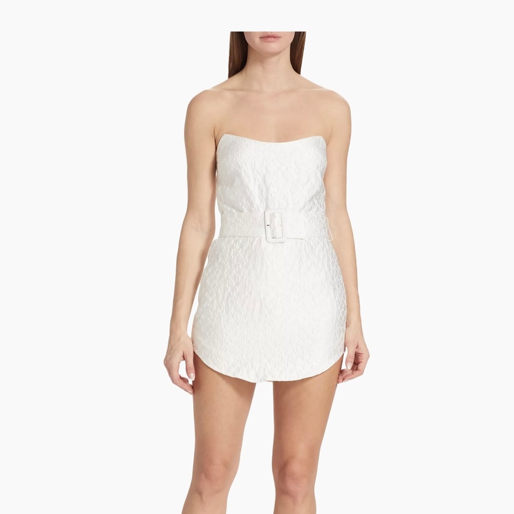 Amanda Uprichard Joss White Strapless Dress NWT - XS